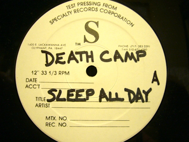 Death Camp - Sleep All Day