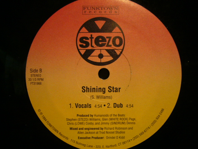 STEZO / BOP YA HEADZ - SOURCE RECORDS (ソースレコード）