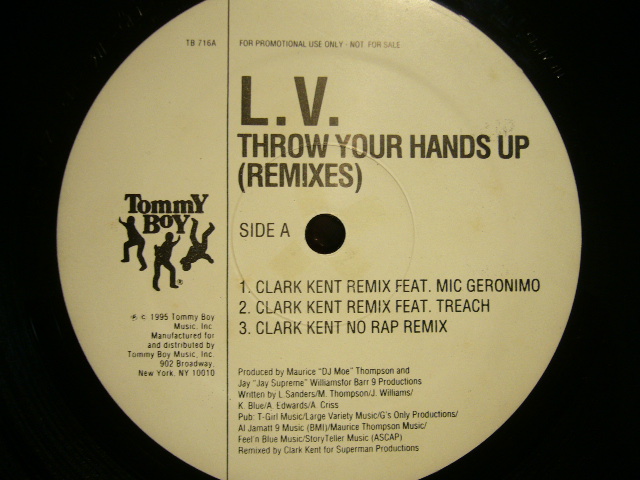 L.V. - Throw Your Hands Up (Remixes)