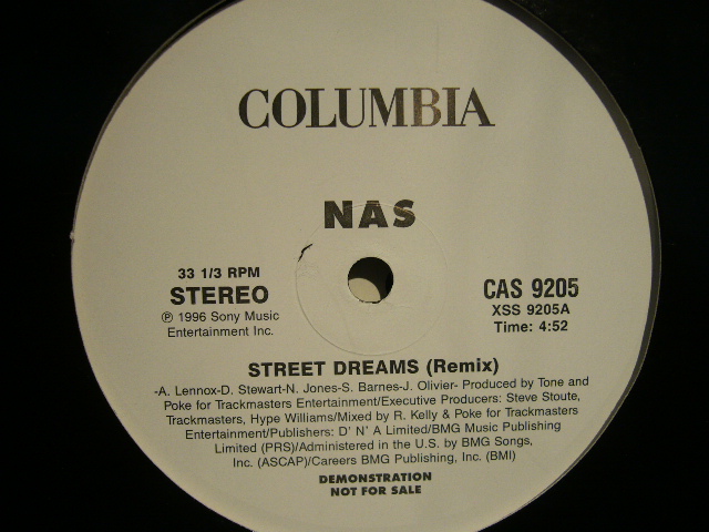 NAS / STREET DREAMS feat. R. KELLY (REMIX) - SOURCE RECORDS