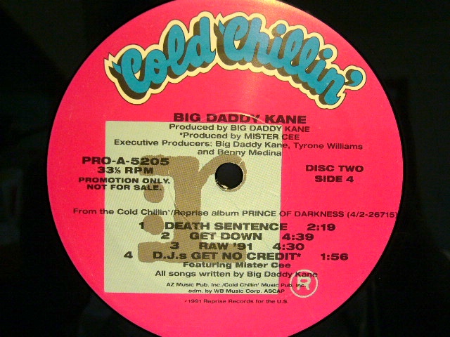BIG DADDY KANE / PRINCE OF DARKNESS (US-PROMO 2LP) - SOURCE