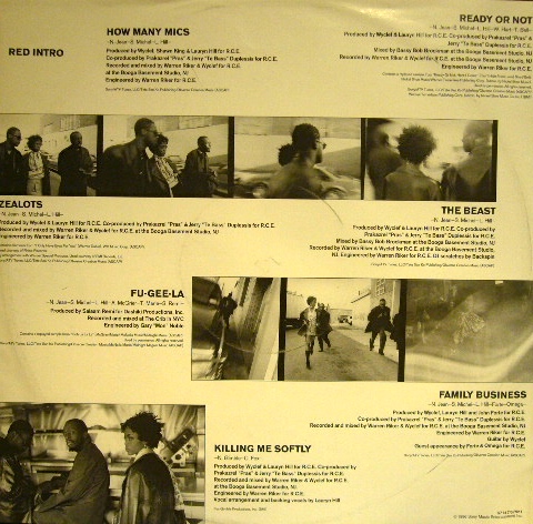 FUGEES / THE SCORE (US-2LP) - SOURCE RECORDS (ソースレコード）