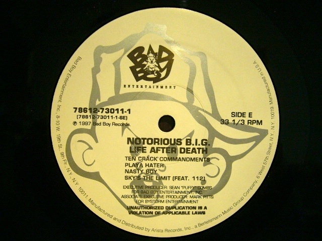 THE NOTORIOUS B.I.G. / LIFE AFTER DEATH (US-3LP) - SOURCE