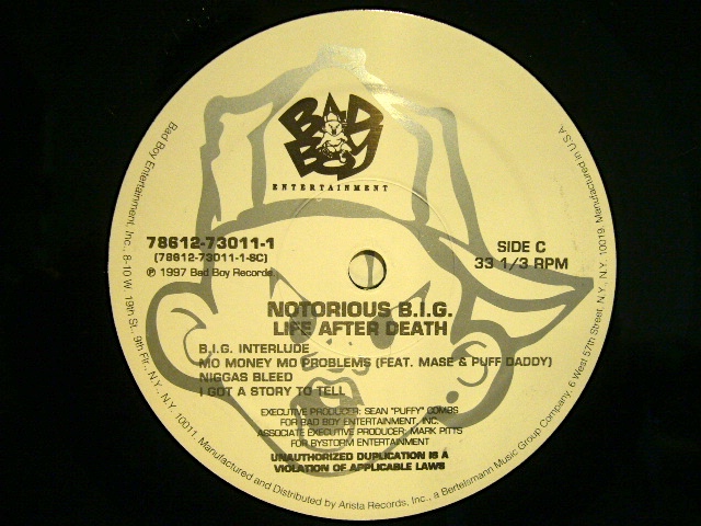 THE NOTORIOUS B.I.G. / LIFE AFTER DEATH (US-3LP) - SOURCE