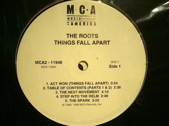 数量限定セール THE ROOTS/THINGS APART/USオリジナル盤2LP☆ FALL